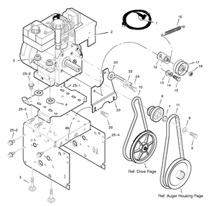 Part Location Diagram of F-041004L Murray Owner's Manual